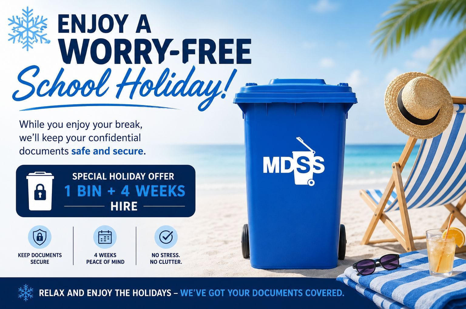 Secure Shredding Bin